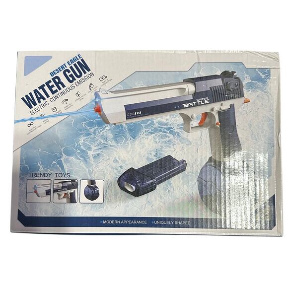 Desert Eagle Electric Continuous Emission Water Gun Complete in Box - Picture 1 of 6